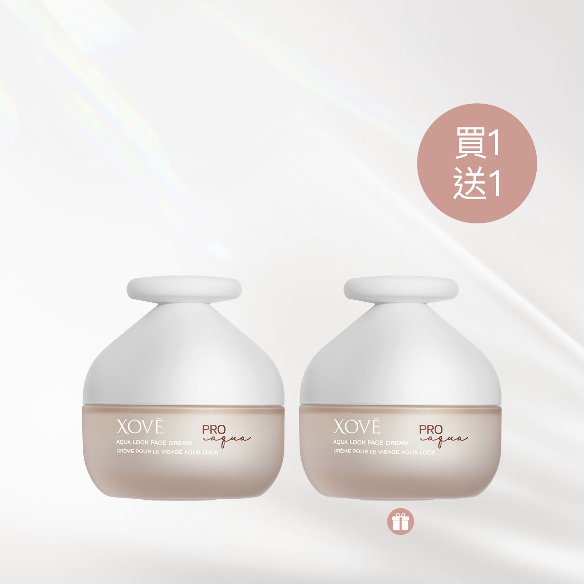 72H Pro Aqua Lock Face Cream 1+1 Set